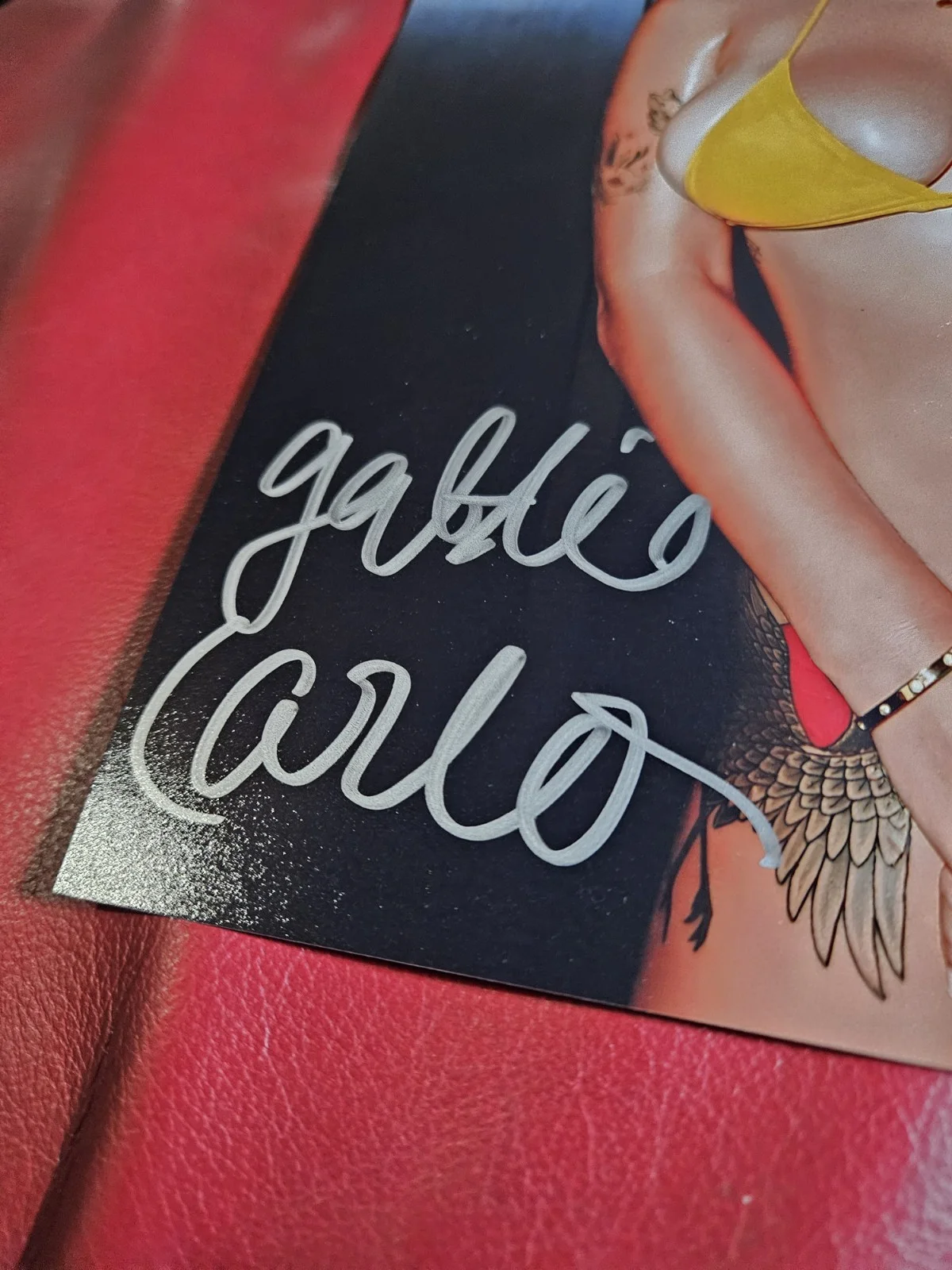 Gabbie Carter — Gabbie Carter (Adult Film Star) Signed Autograhped 8x10 Photo, изображение 2