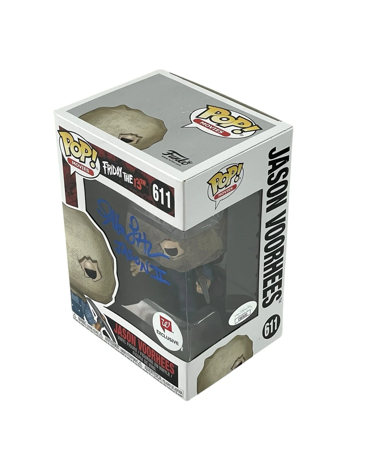 Ellen Lutter — Friday the 13th Part 2 Ellen Lutter Signed Sack Head Jason Voorhees Funko Pop, изображение 3