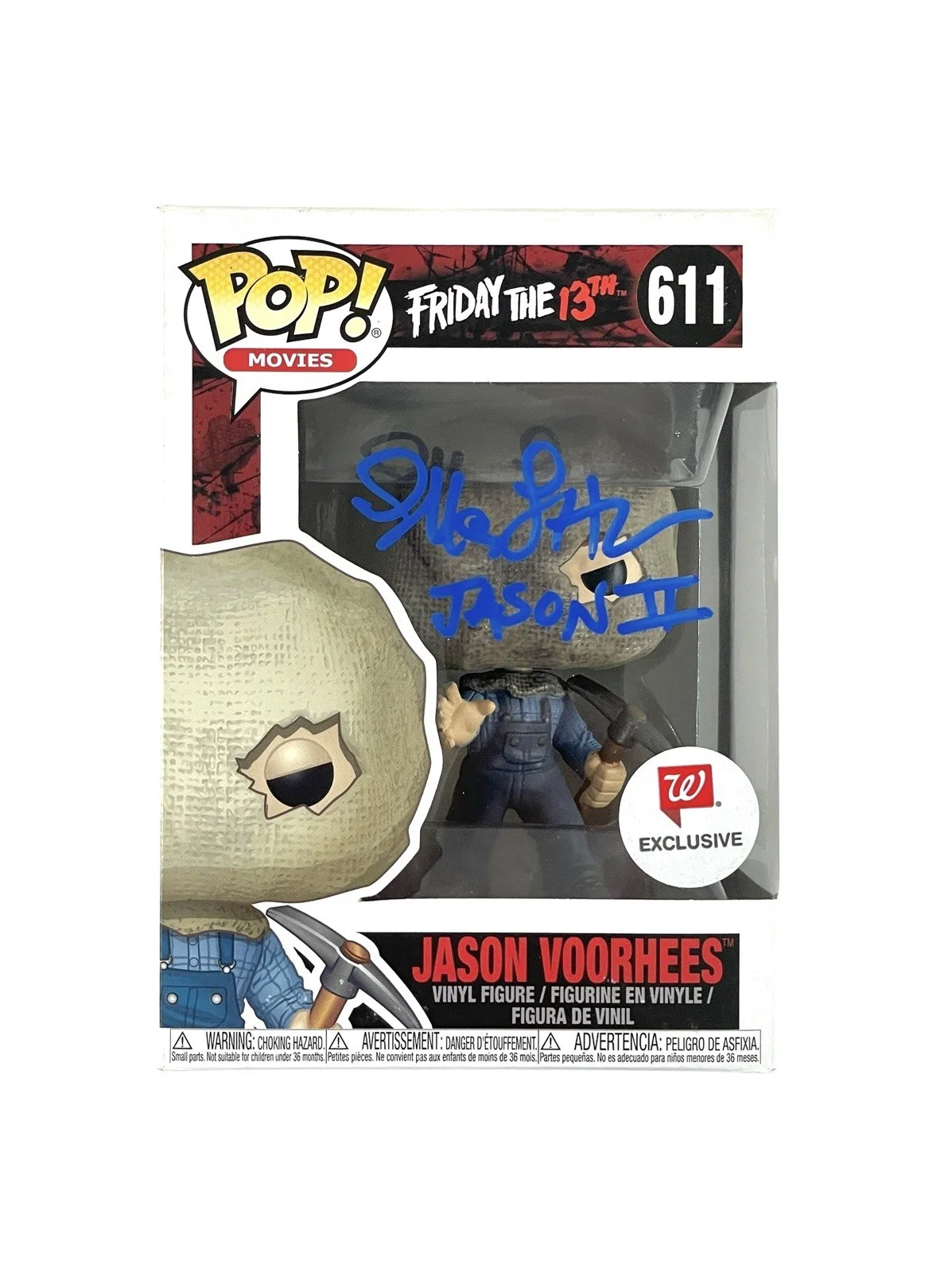 Ellen Lutter — Friday the 13th Part 2 Ellen Lutter Signed Sack Head Jason Voorhees Funko Pop, изображение 4