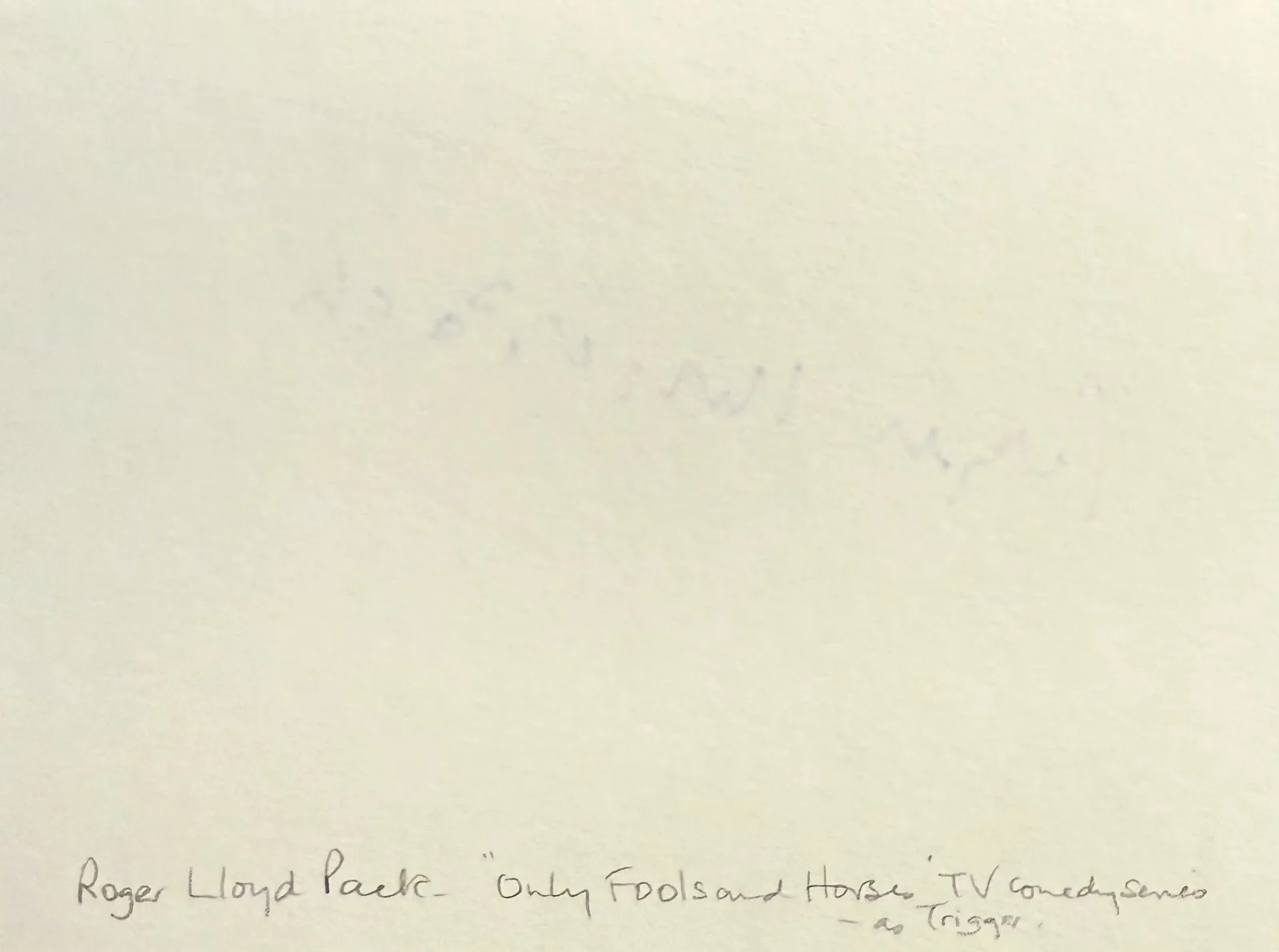 Roger Lloyd Pack — ROGER LLOYD PACK Signed Autographed 4"x 5" ALBUM PAGE Tinker Tailor Soldier Spy, изображение 4