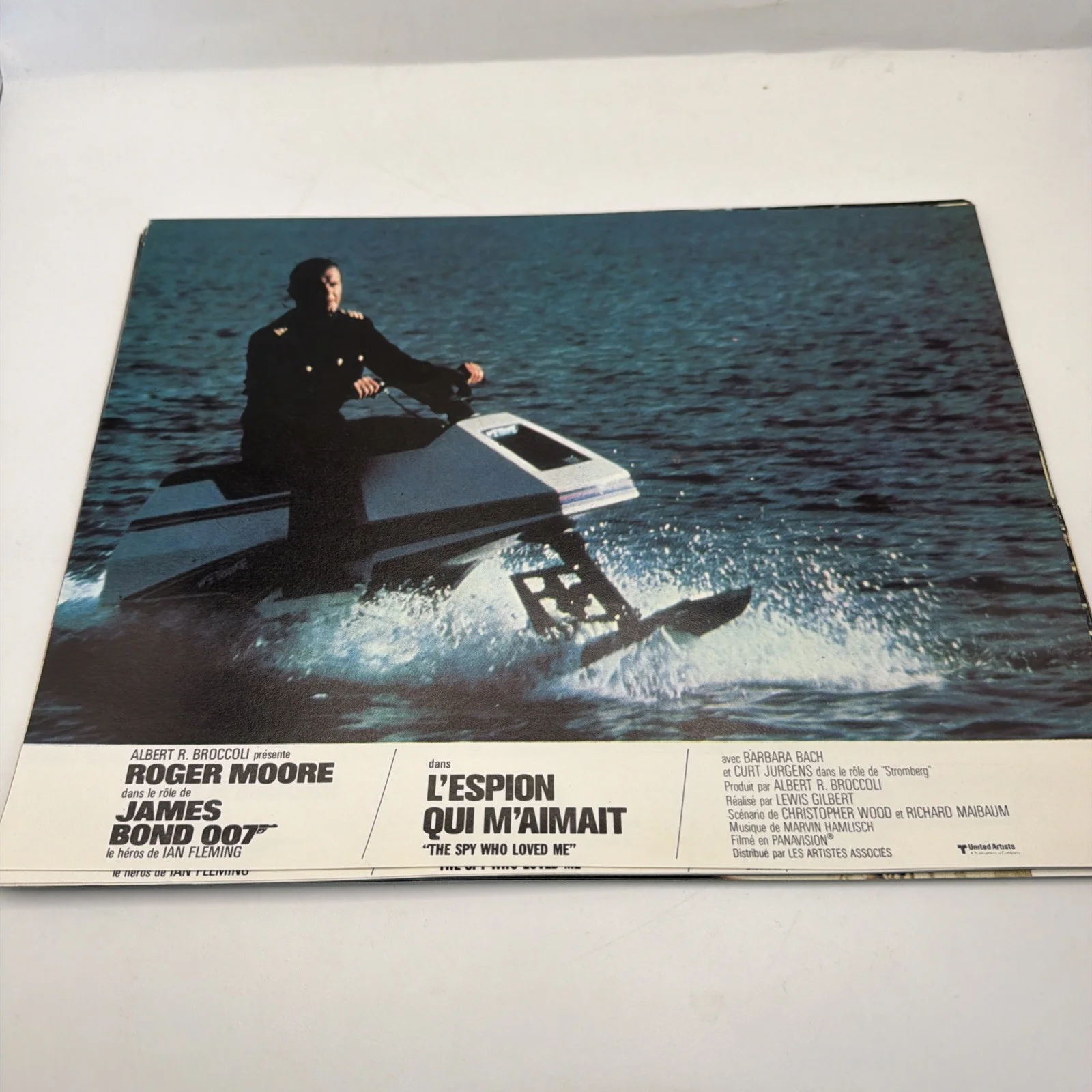 The Spy Who Loved Me. James Bond 007 12x French Lobby Cards, image 3