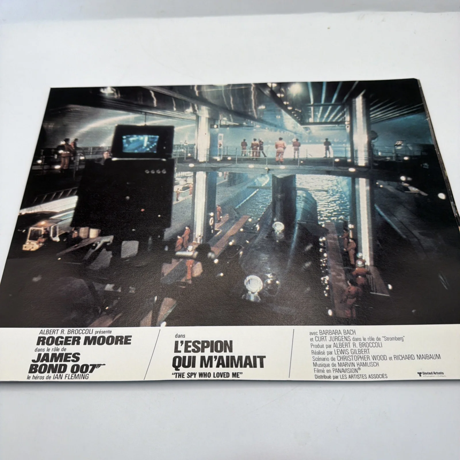 The Spy Who Loved Me. James Bond 007 12x French Lobby Cards, image 5
