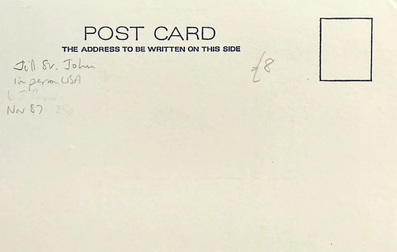 Jill St. John — JILL ST. JOHN Signed Autographed 3"x 5" POSTCARD Tony Rome Diamonds Are Forever, image 2