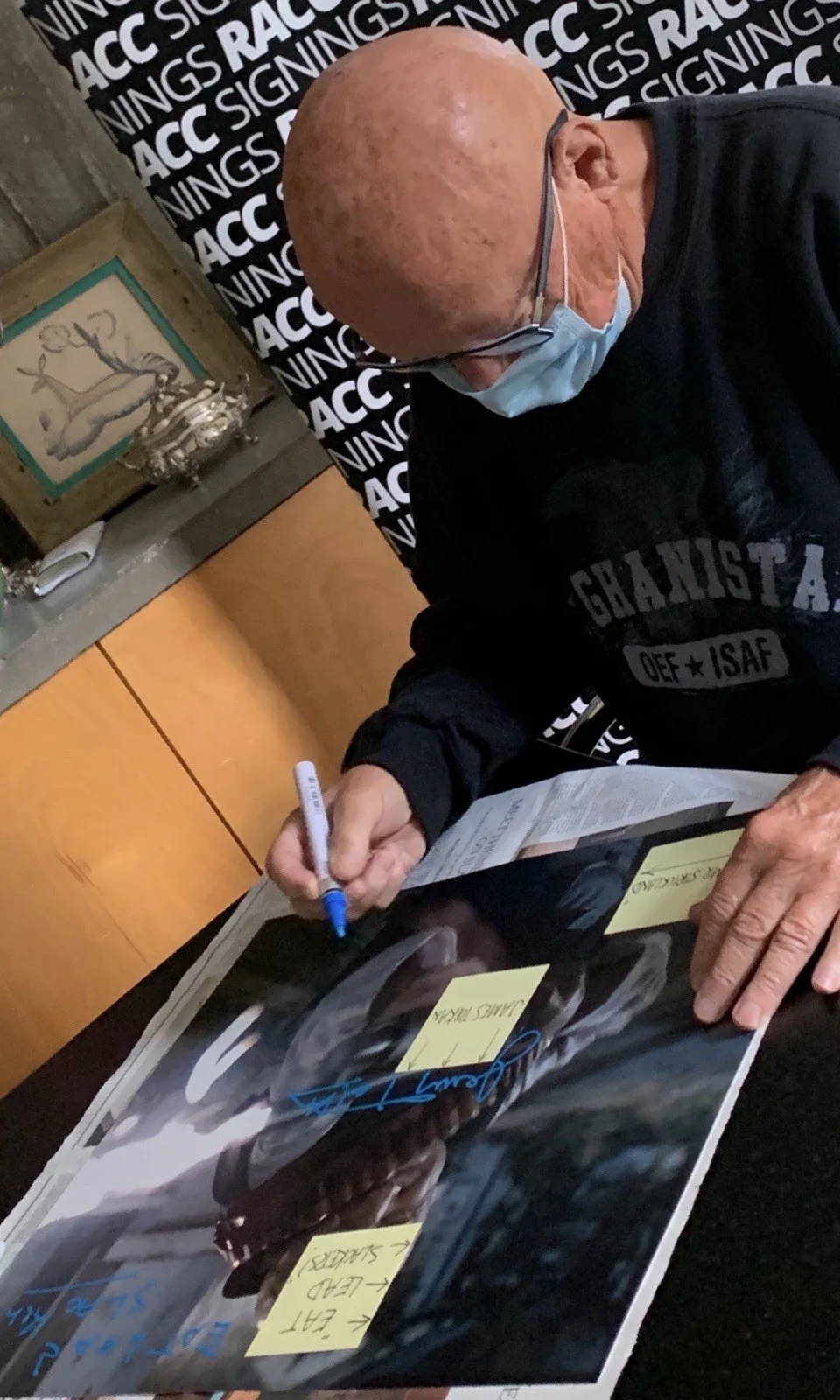 RARE! James Tolkan Signed 16x20 Back To The Future “Eat Lead Slacker!” PROOF!, изображение 2