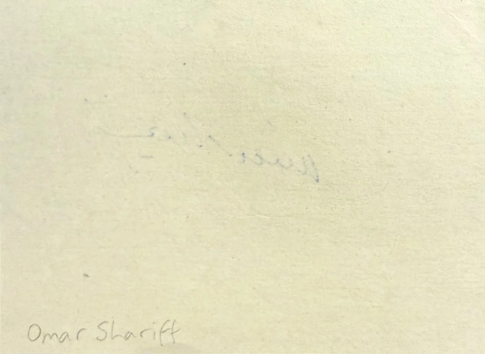 Omar Sharif — OMAR SHARIF Signed Autograph 4"x 5" ALBUM PAGE Doctor Zhivago Lawrence of Arabia, изображение 4