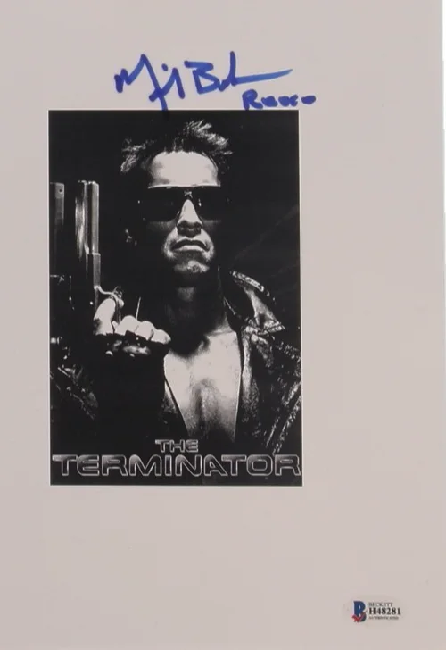 Michael Biehn / Kyle Reese — Michael Biehn (Kyle Reese) Signed “Terminator” Movie Script (Beckett) 1984 Movie, изображение 3