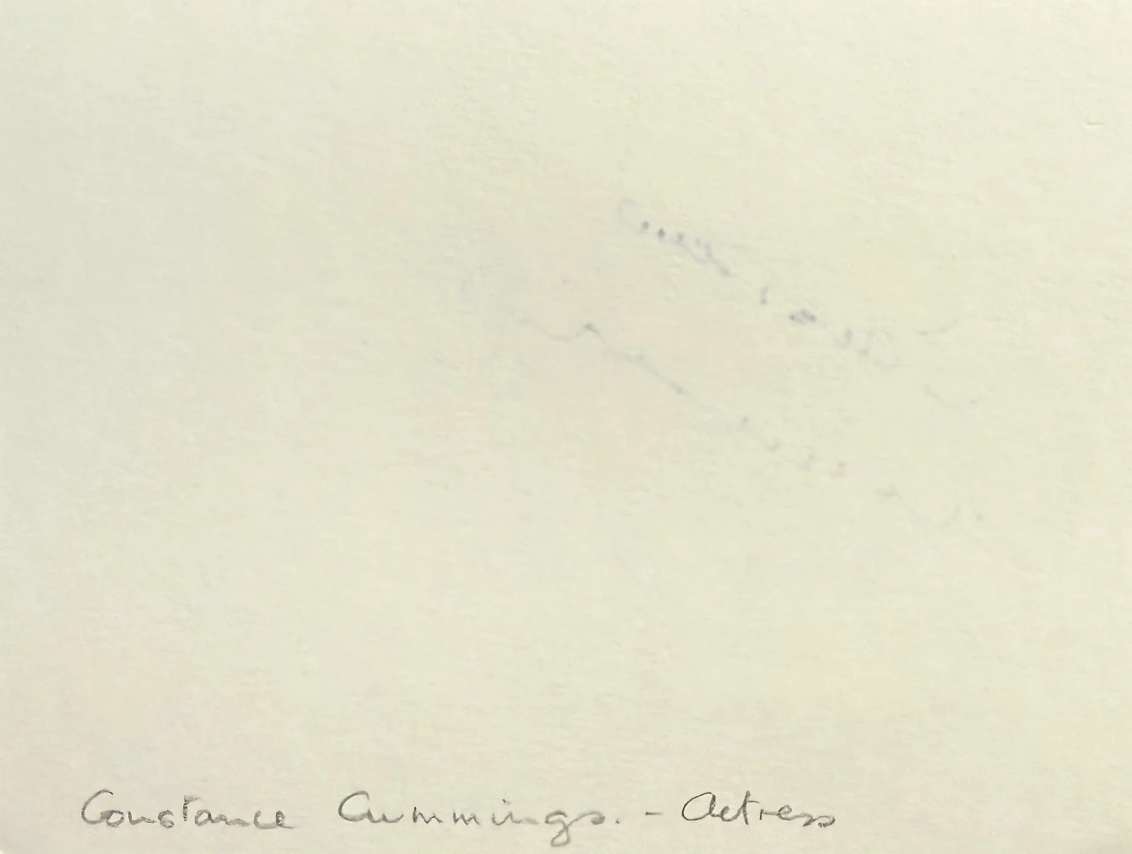Constance Cummings — CONSTANCE CUMMINGS Autographed Signed 4"x 5" ALBUM PAGE Behind the Mask GLAMOUR, изображение 4