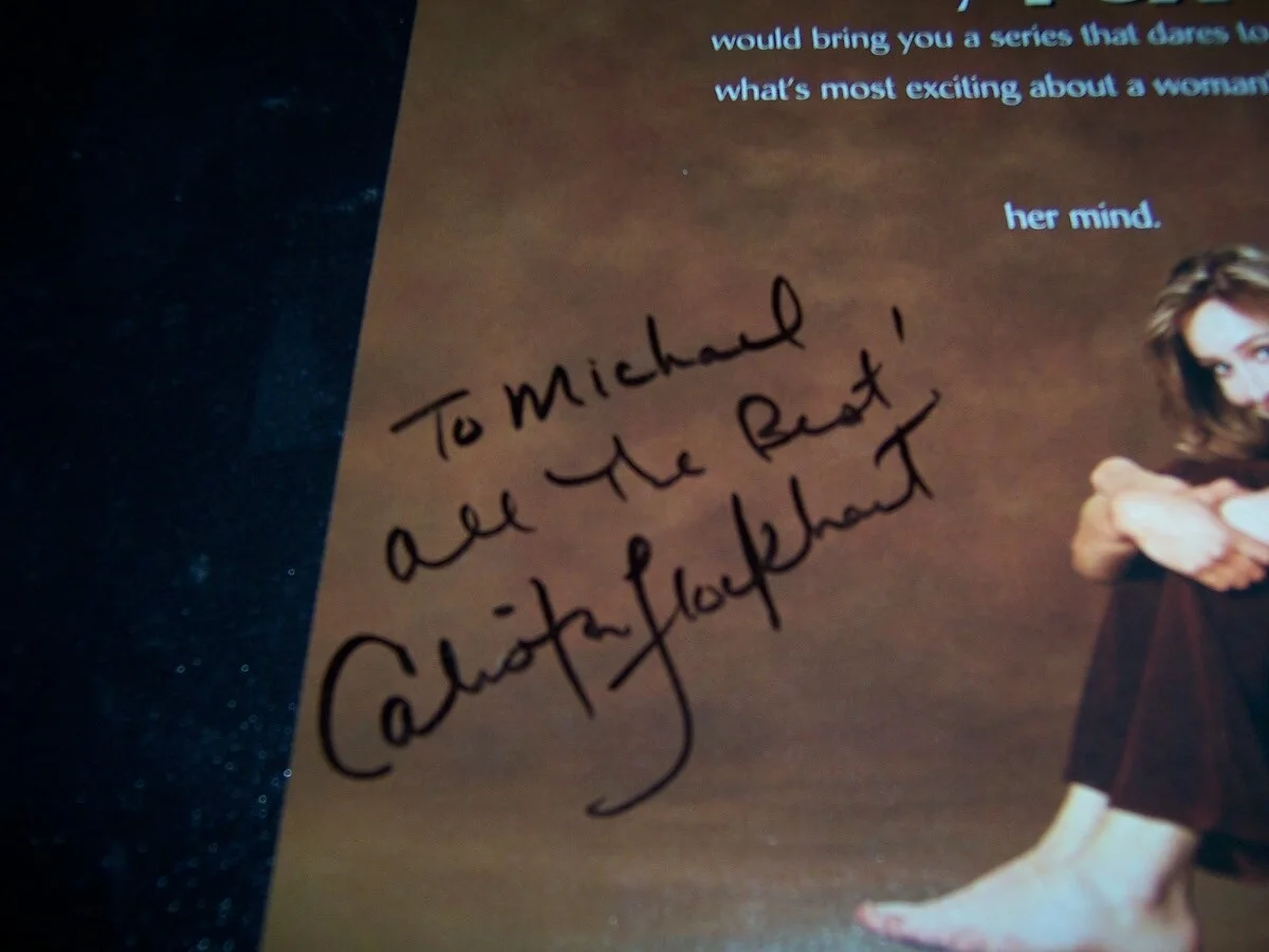 Calista Flockhart — Calista Flockhart Autographed Color magazine picture Guaranteed 2 Pass Actress, изображение 2