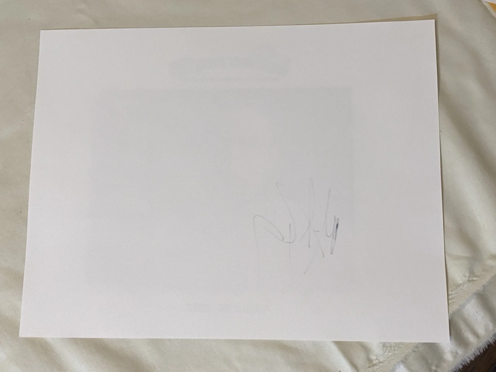Michael Ray Signed Photo 2018 Evergreen State Fair Autographed 8.5x11, изображение 2