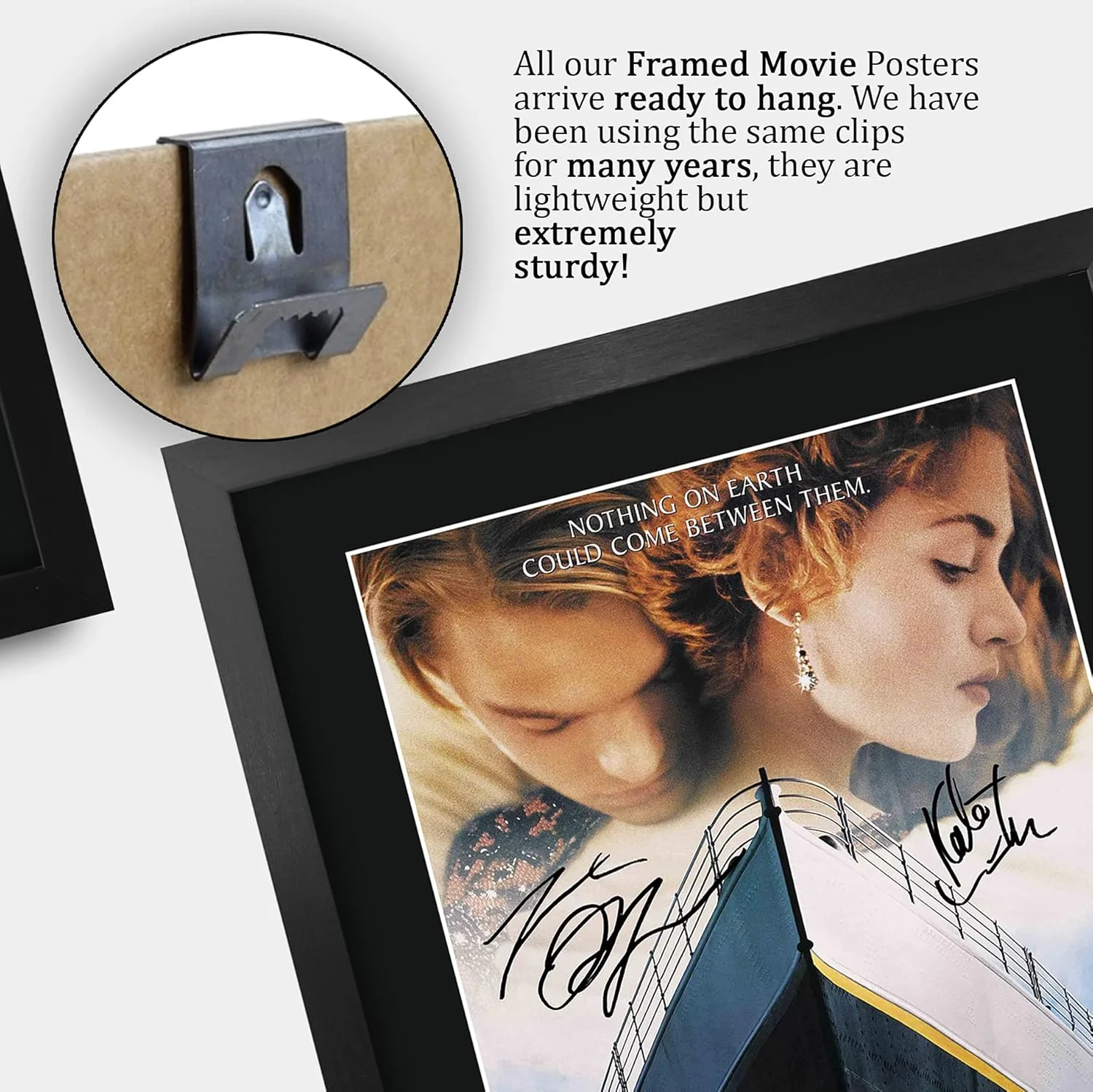 Titanic Leonard Dicaprio, Kate Winslet Gifts Printed Signed Autograph Picture fo, image 5