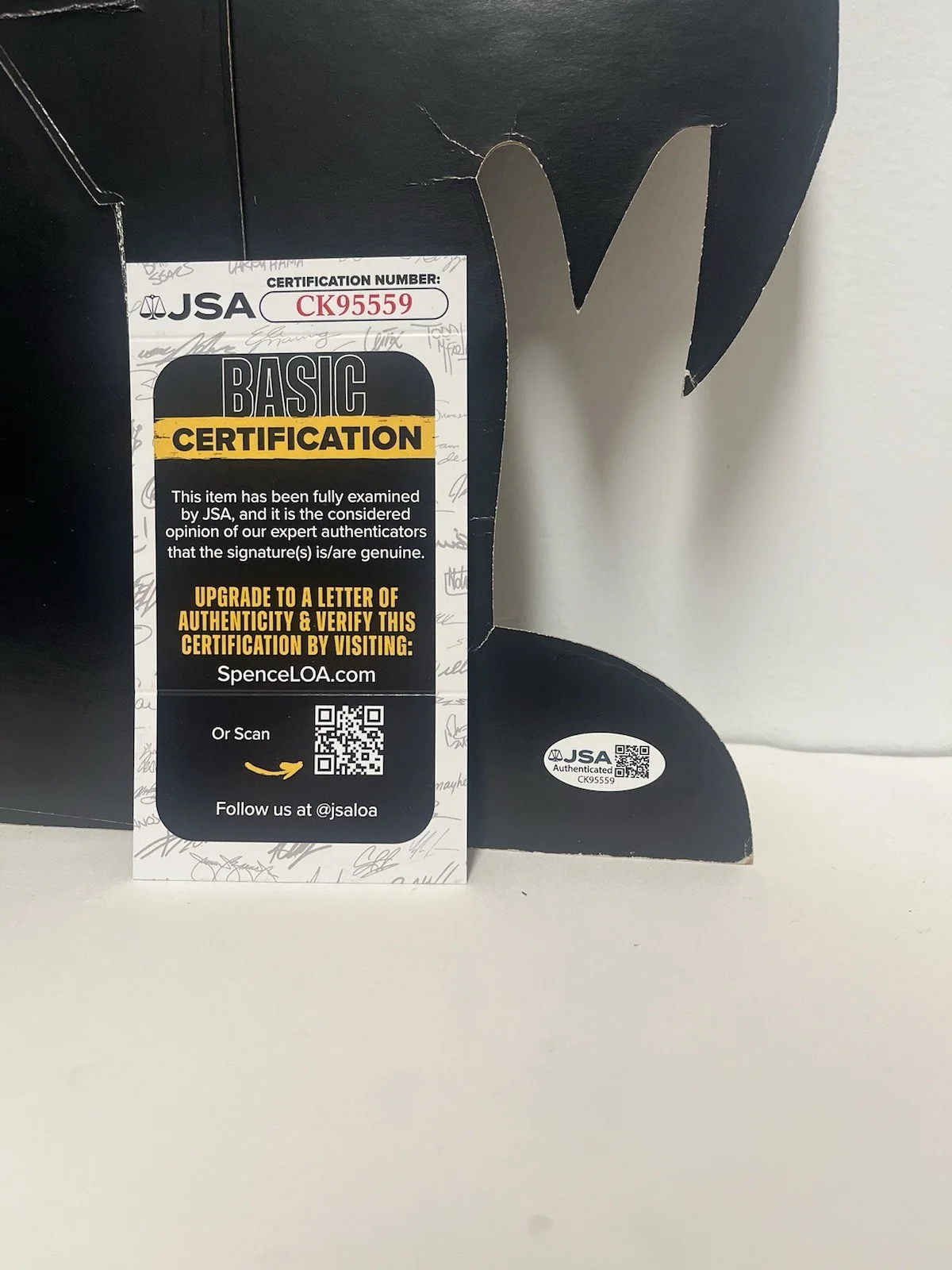 Kevin Conroy — Kevin Conroy Signed Original Standee Batman The Animated Series 1992 JSA COA, изображение 4