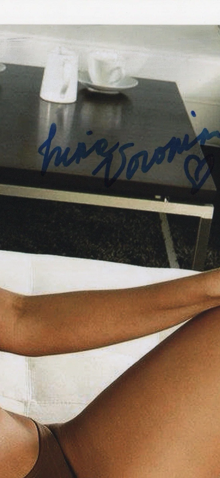 Irina Voronina — Irina Voronina autographed signed 8x10 photo Beckett BAS COA Sexy Hot Playboy*IR, изображение 2