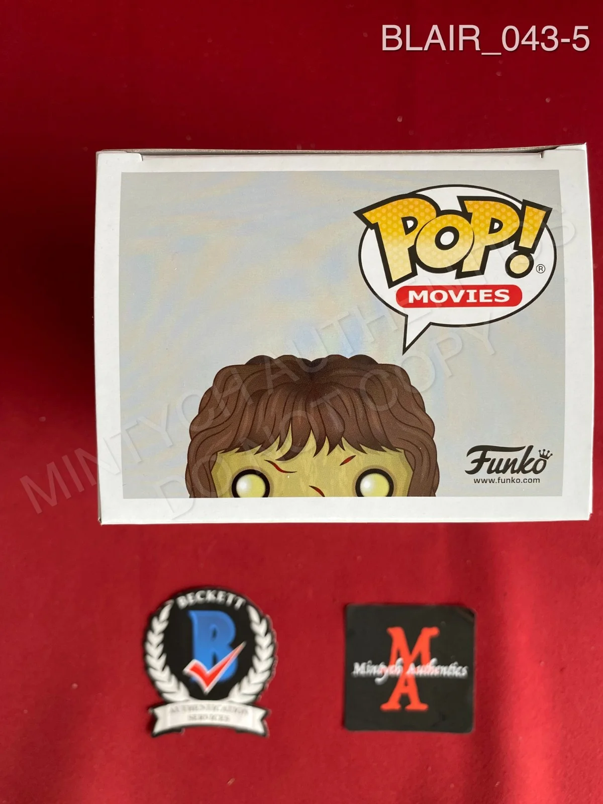 Linda Blair — Linda Blair autographed signed Regan funko pop #203 The Exorcist Beckett COA, изображение 5