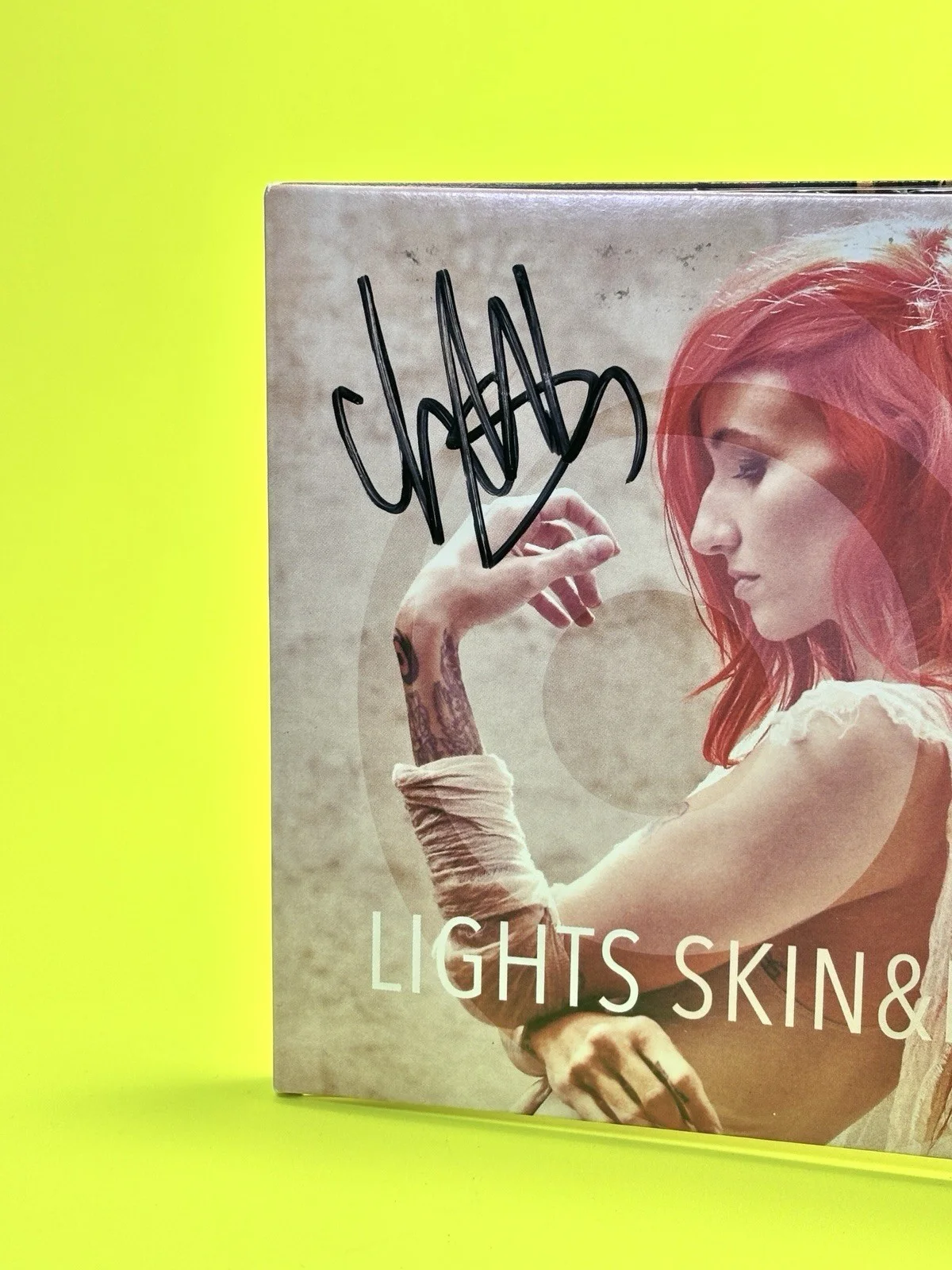 Lights - Signed Skin & Earth CD + Enamel Pins Set, image 4