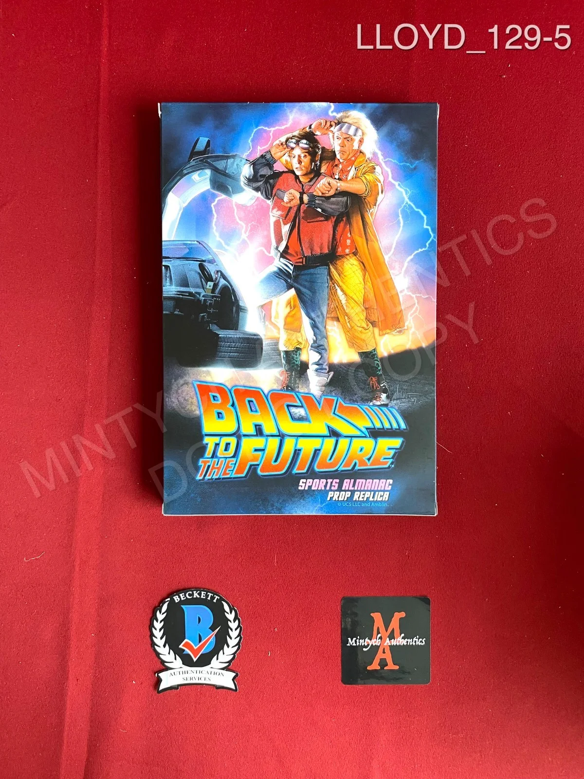 Christopher Lloyd — Christopher Lloyd signed Back to the Future Grays Sports Almanac Beckett COA, image 5