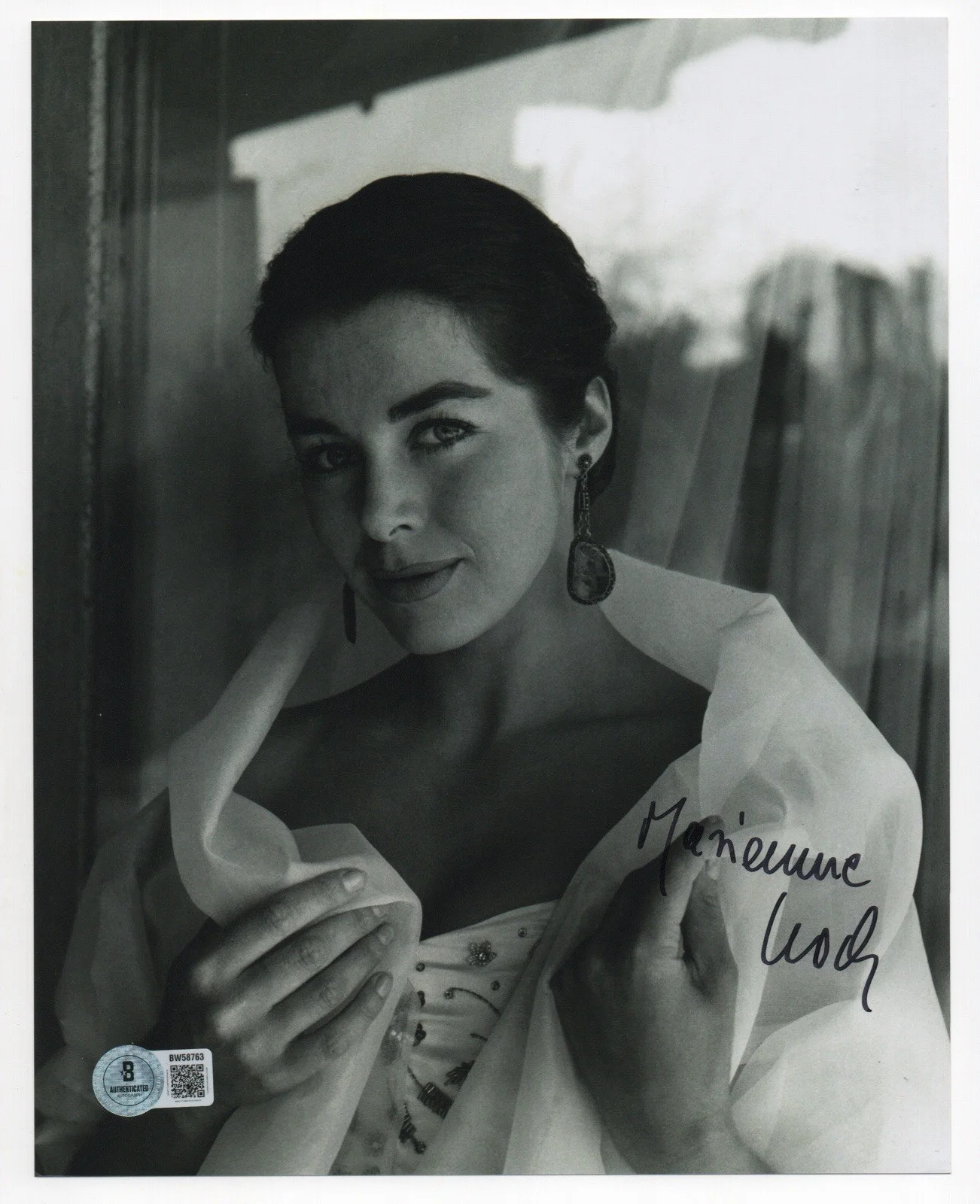 Marianne Koch — Marianne Koch autographed signed 8x10 photo Beckett BAS COA Sexy Hot Eastwood