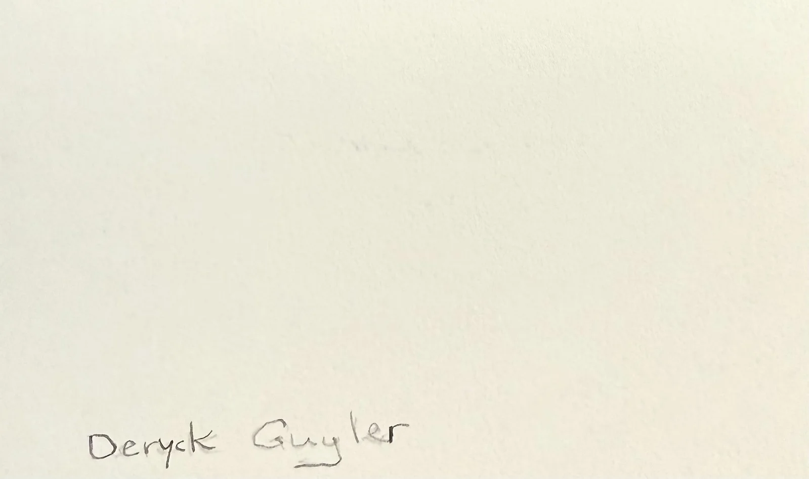 Deryck Guyler — DERYCK GUYLER Signed Autograph 3x5 INDEX CARD Carry On Doctor Please Sir! SYKES, image 2