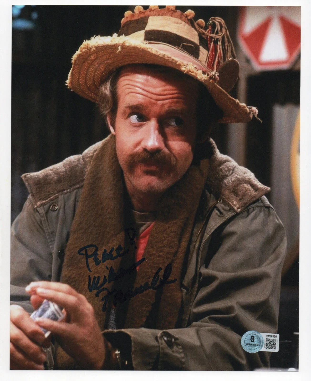 Mike Farrell — Mike Farrell autographed signed 8x10 photo Beckett BAS COA Mash BJ Hunnicutt