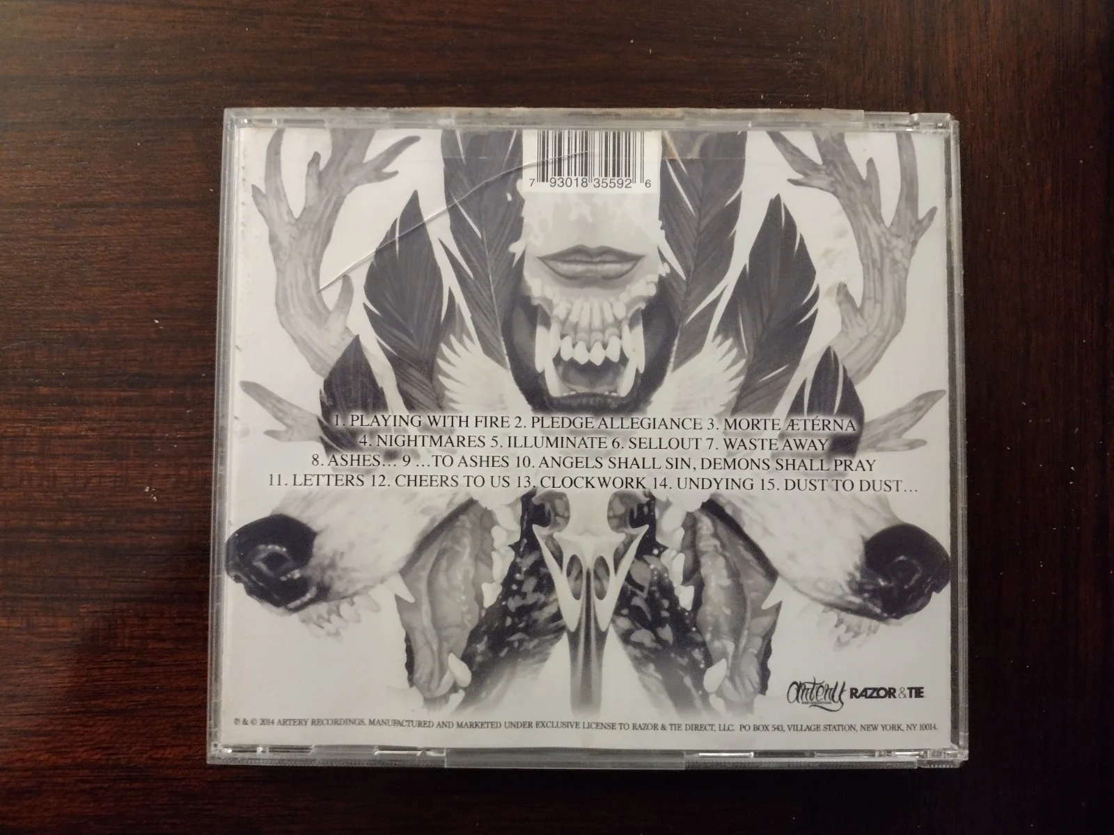 Signed Chelsea Grin Ashes To Ashes CD, image 4