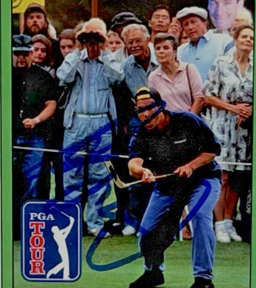 Adam Sandler — Adam Sandler Signed Happy Gilmore Custom Trading Card BAS Beckett Auth Auto Slab, image 5