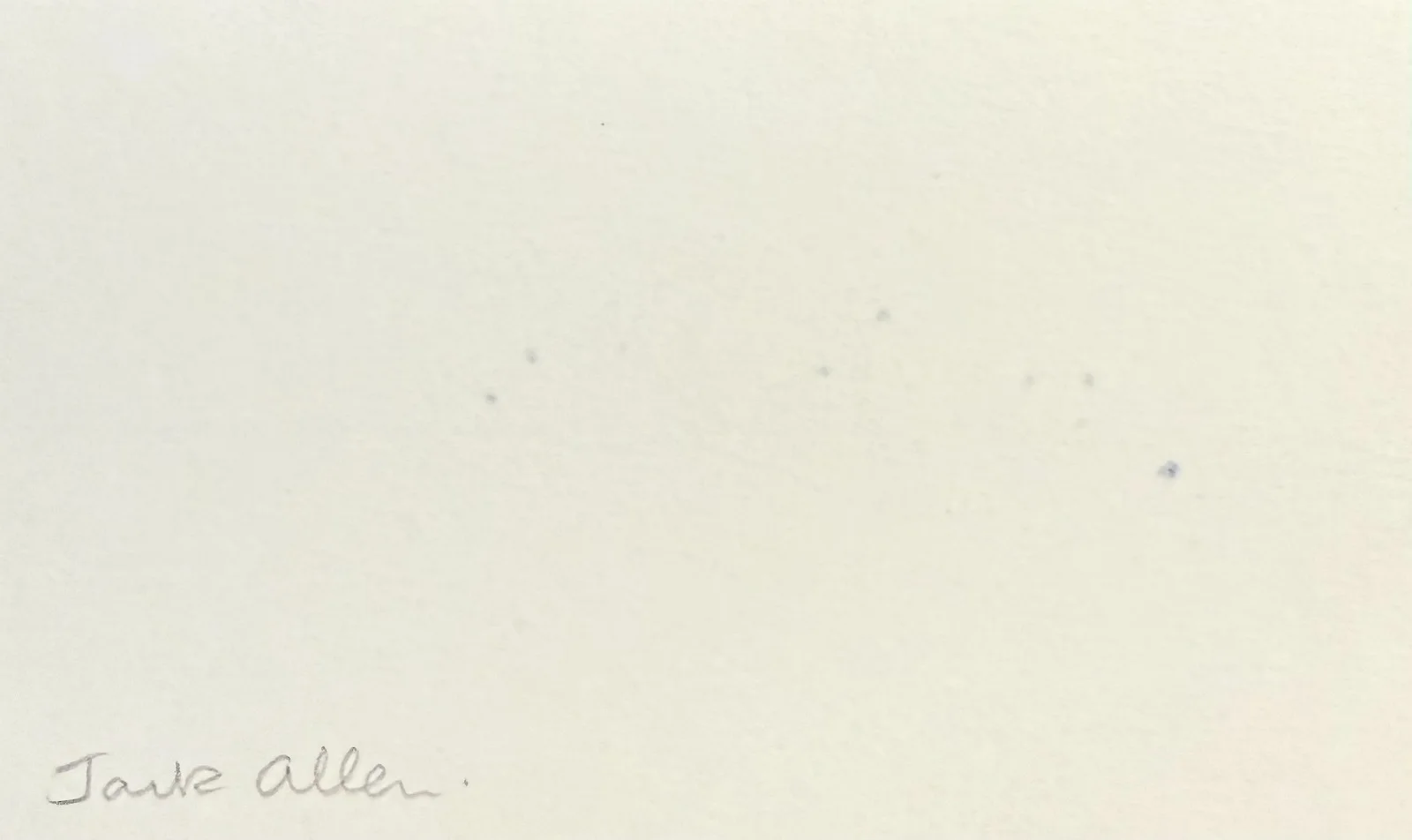 Jack Allen — JACK ALLEN Signed Autograph 3x5 INDEX CARD Jack the Ripper Conspirator IMPULSE, изображение 4