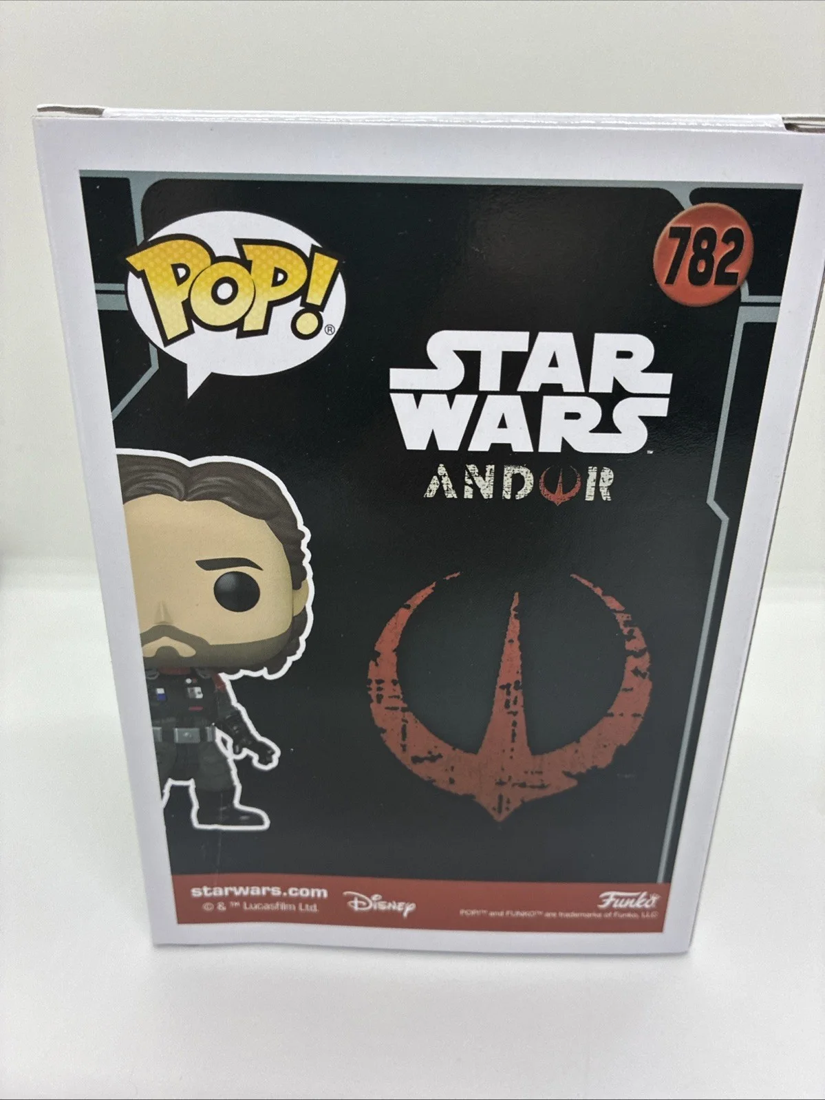diego luna — Diego Luna Signed Star Wars Cassian Andor Funko Pop 782 Official Pix COA, изображение 3