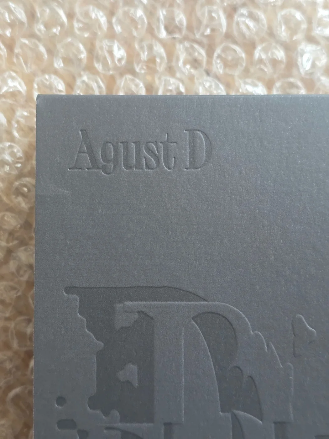BTS BANGTAN BOYS Promo Sticker SUGA D Day Album Autographed Hand Signed, изображение 4