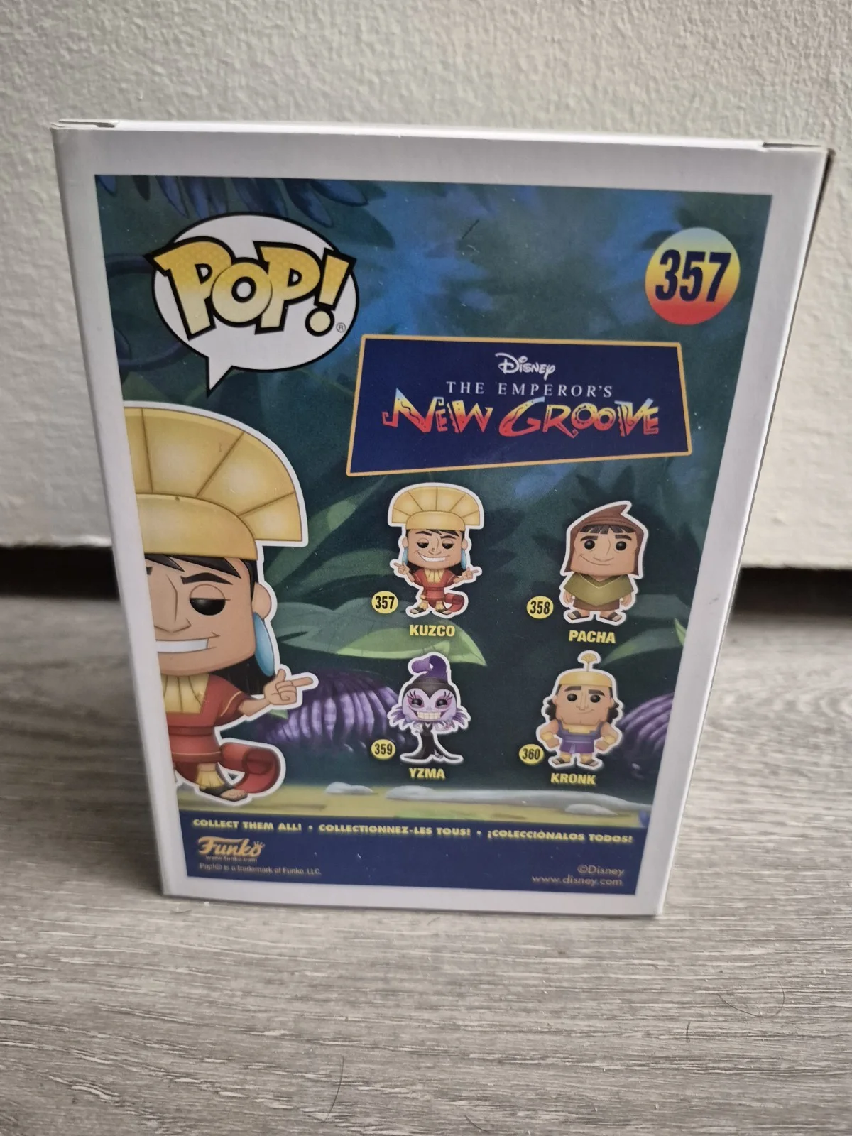 David Spade Signed Funko Pop BECKETT Disney Emperor Groove Grown Tommy Joe Dirt, изображение 3