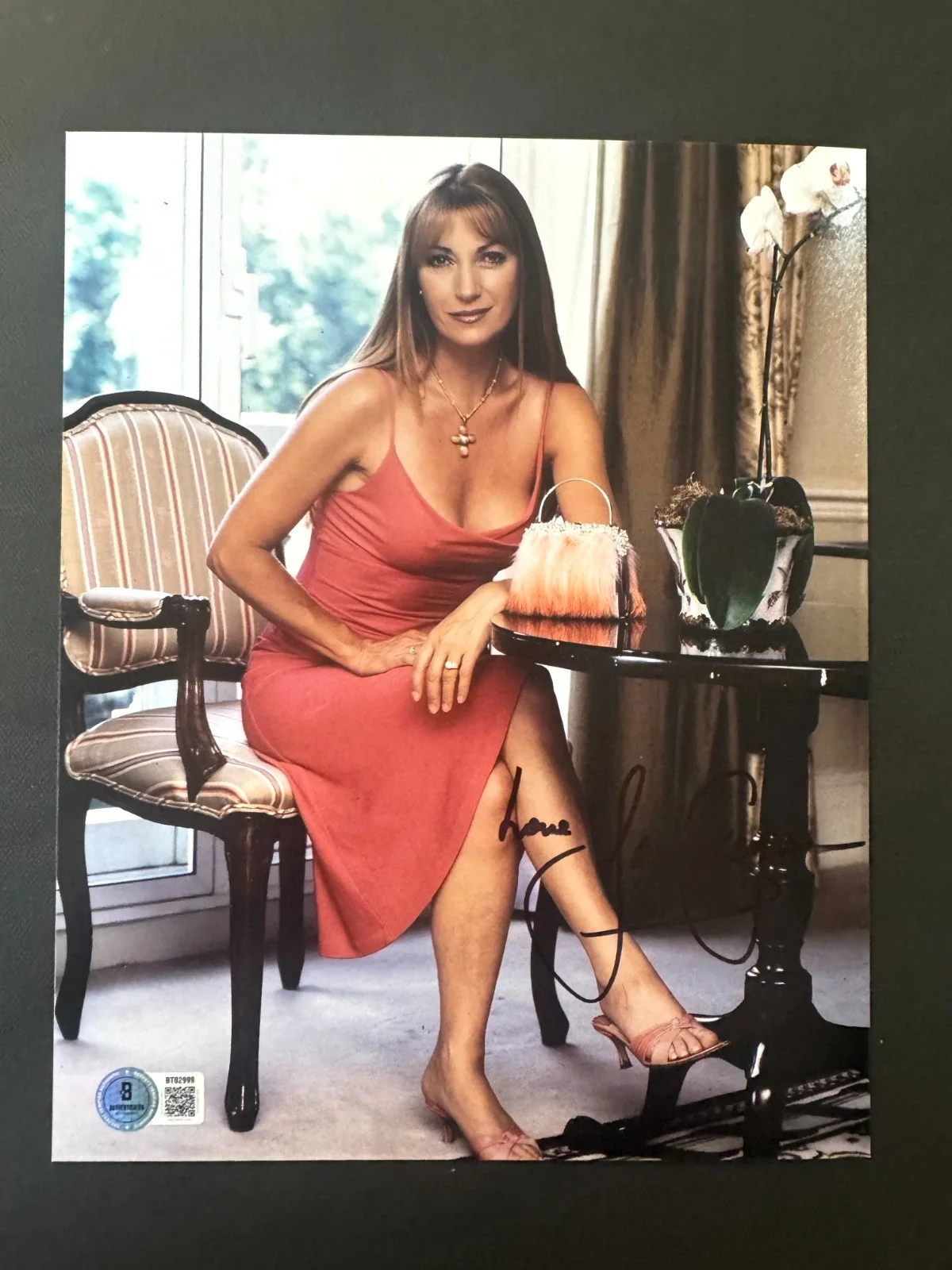 Jane Seymour — Jane Seymour Rare! autographed signed classic sexy 8x10 photo Beckett BAS coa