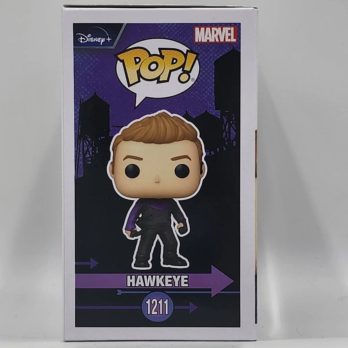 Jeremy Renner — Jeremy Renner Signed Hawkeye Funko (1211) w/ "Hawkeye", изображение 4