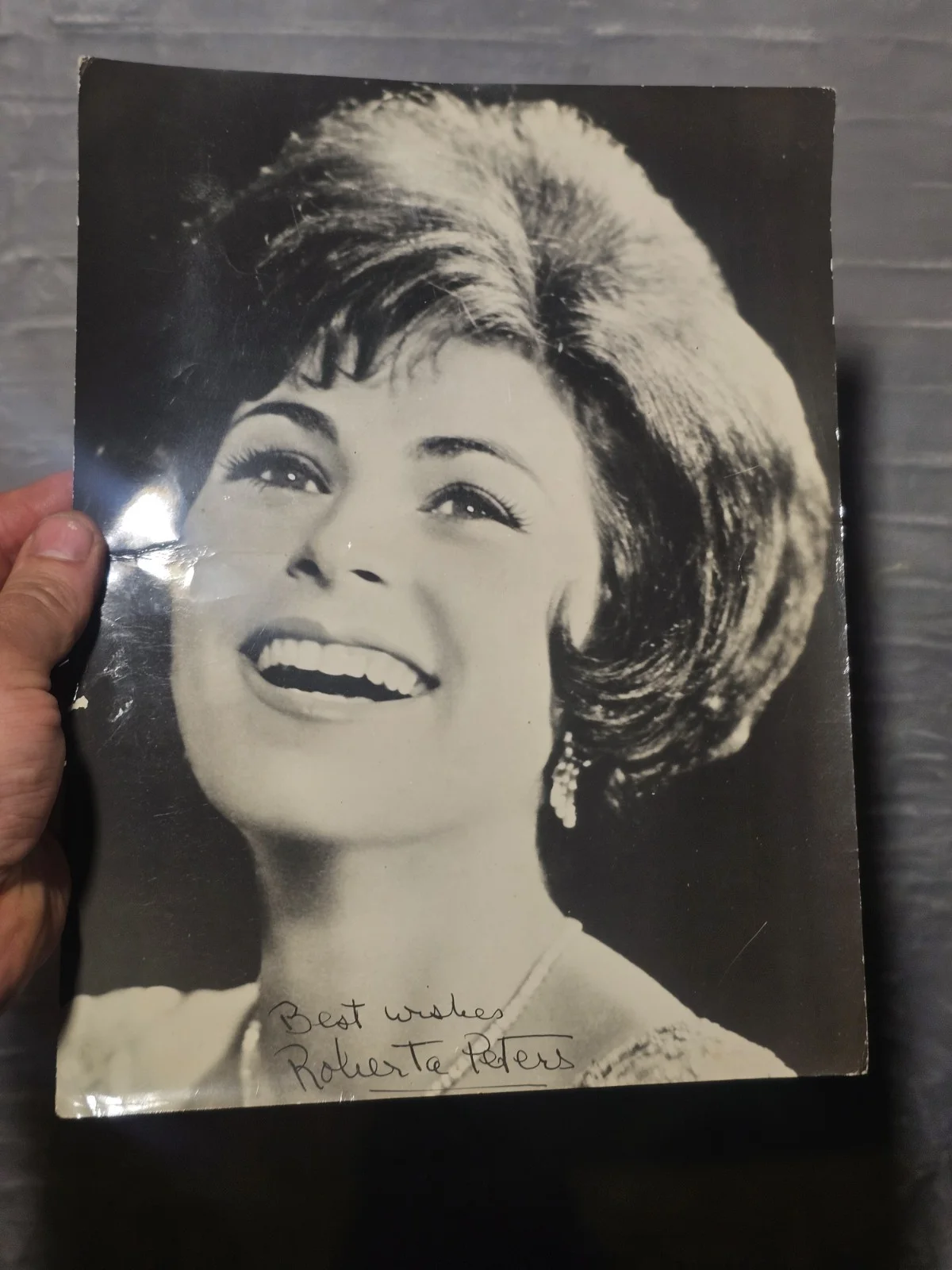 Signed Photo Roberta Peters Opera Soprano Vintage Autograph 8x10, изображение 2