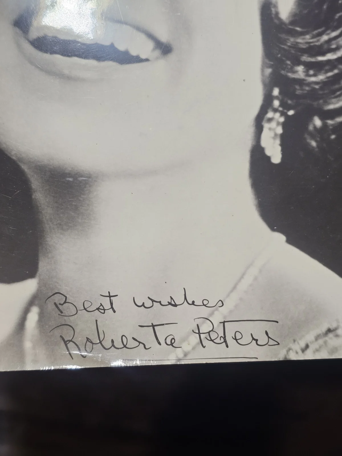 Signed Photo Roberta Peters Opera Soprano Vintage Autograph 8x10, изображение 3