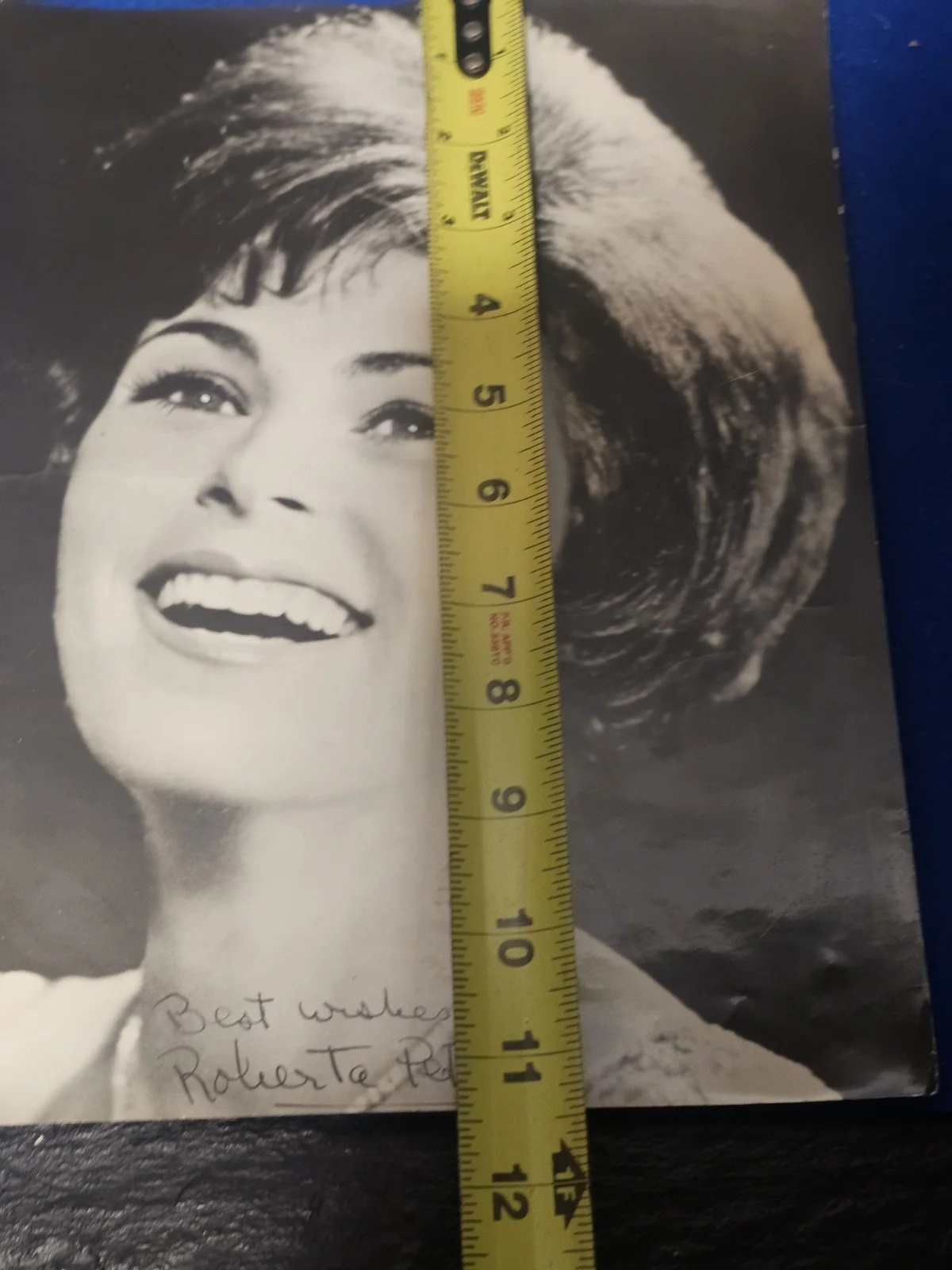 Signed Photo Roberta Peters Opera Soprano Vintage Autograph 8x10, изображение 5