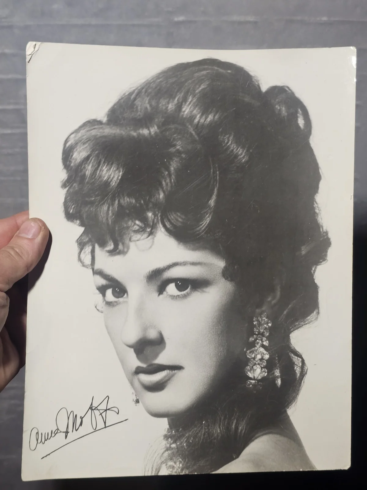 Signed Photo Lot Anna Moffo Renato Cioni Opera Autographs Vintage 8x10, изображение 5