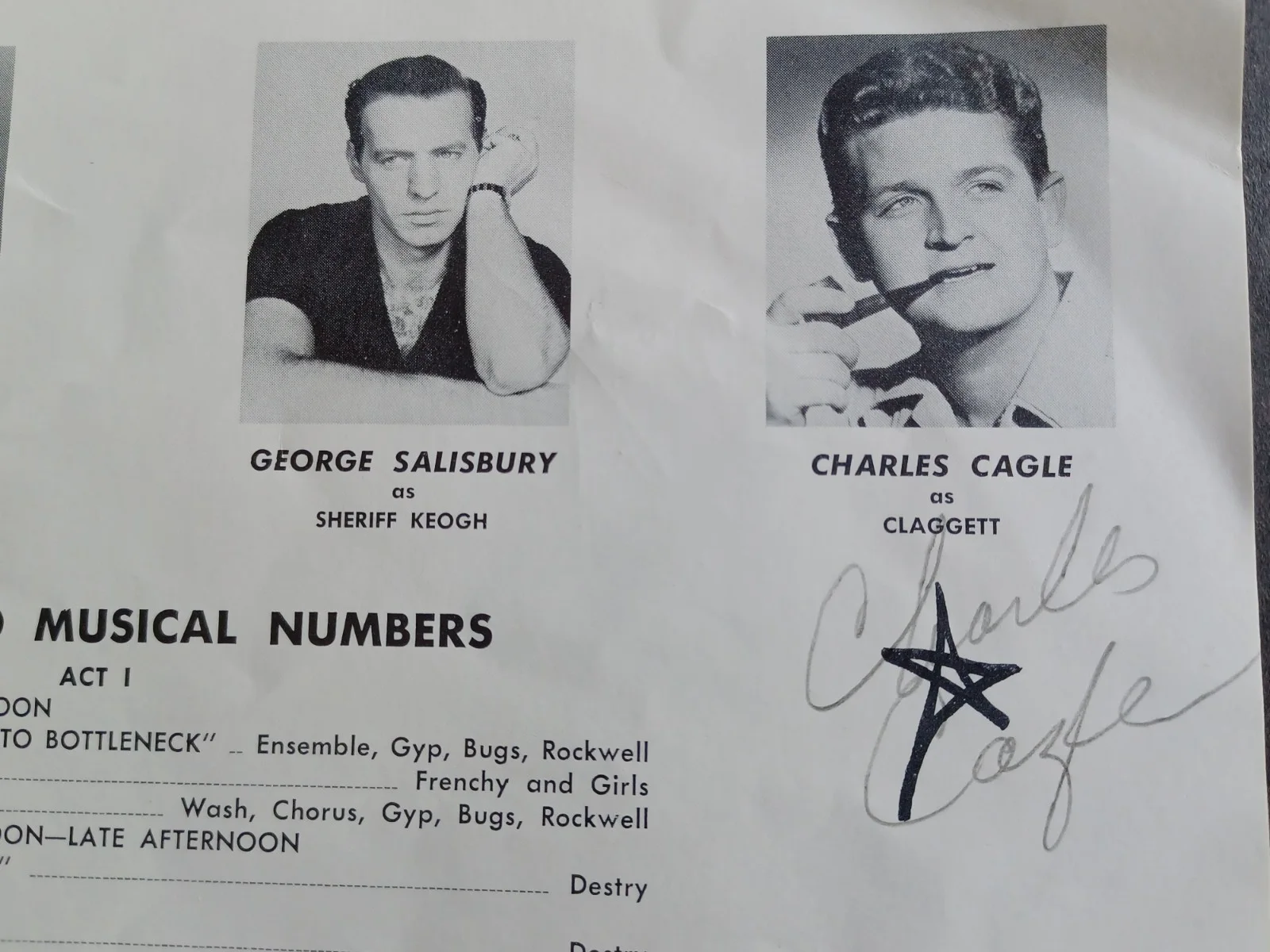 Charles Cagle, Judy Joseph, Gary Tomankin Signed 8.5" x 11" Photo Page, изображение 2