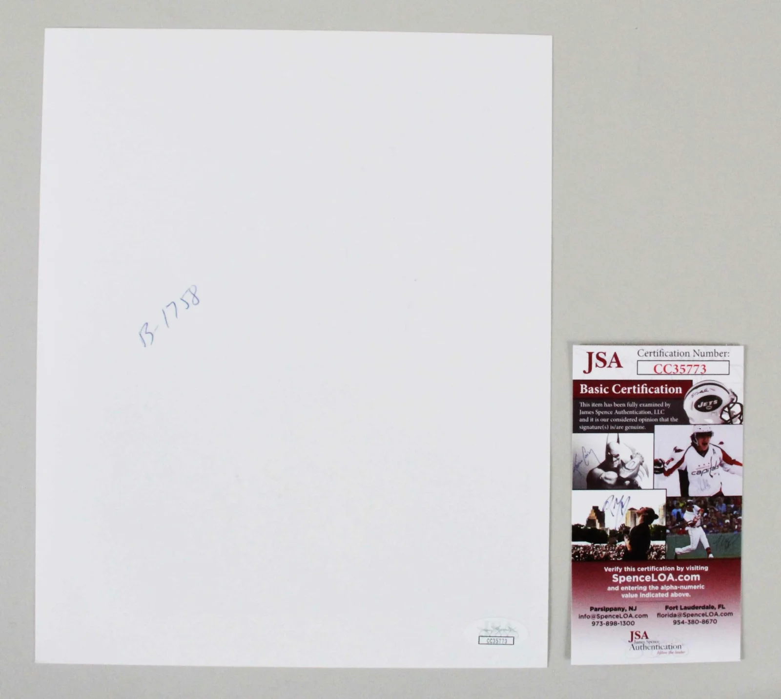 John Gielgud Signed Photo 8x10 - COA JSA, image 3
