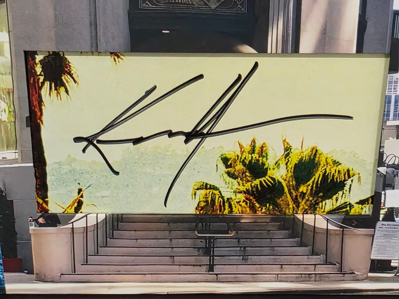 Keanu Reeves — Keanu Reeves -John Wick Custom Matted & Framed Signed/Autographed Photo, image 3