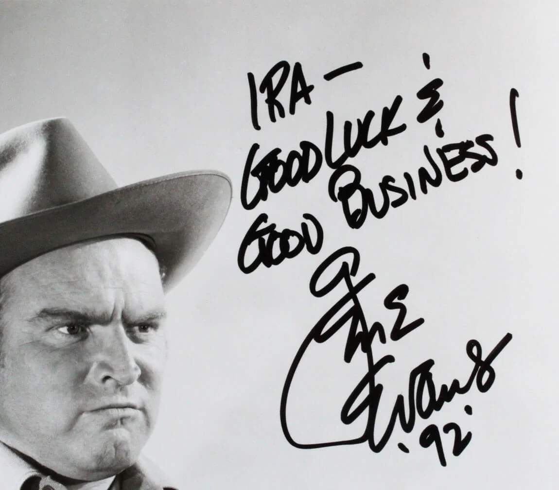 Gene Evans Signed Photo 8x10 - COA JSA, image 2