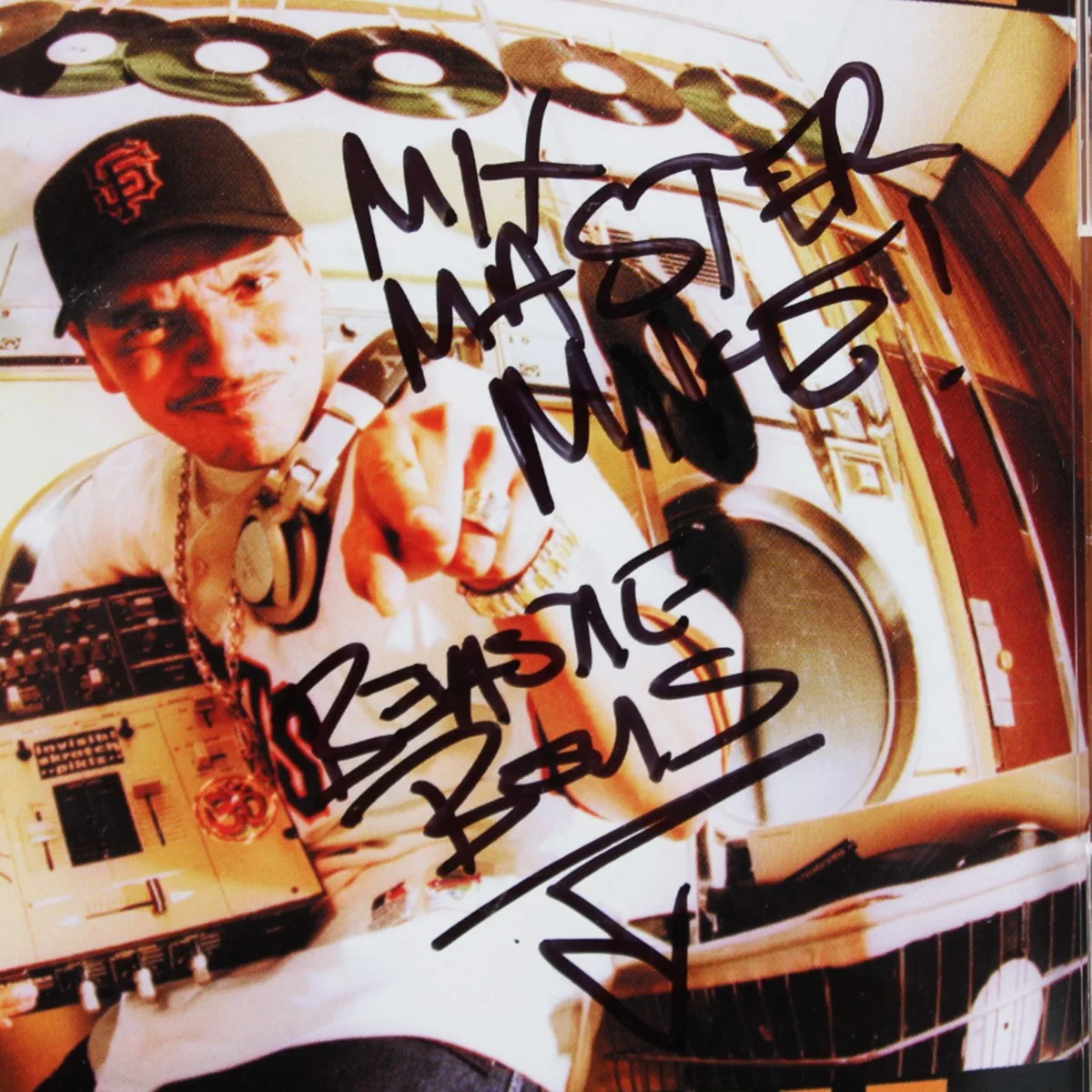 Mix Master Mike Signed CD Spin Psycle Autographed 2x "Beastie Boys Always #Un..., image 2