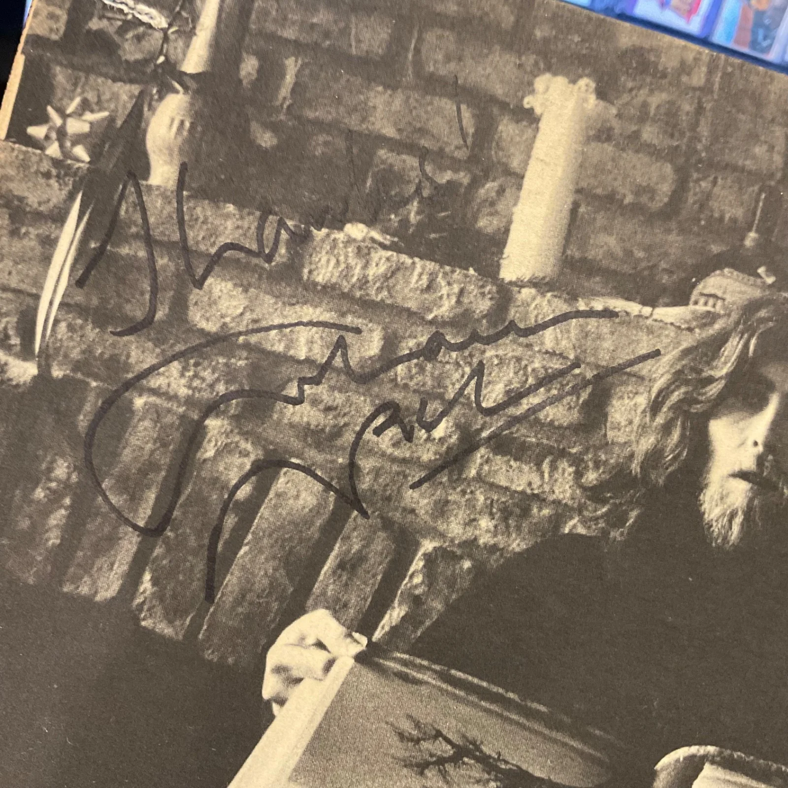 GRAHAM NASH LP WILD TALES Atlantic SD 7288 AUTOGRAPHED PROMO VG+/VG+, image 2