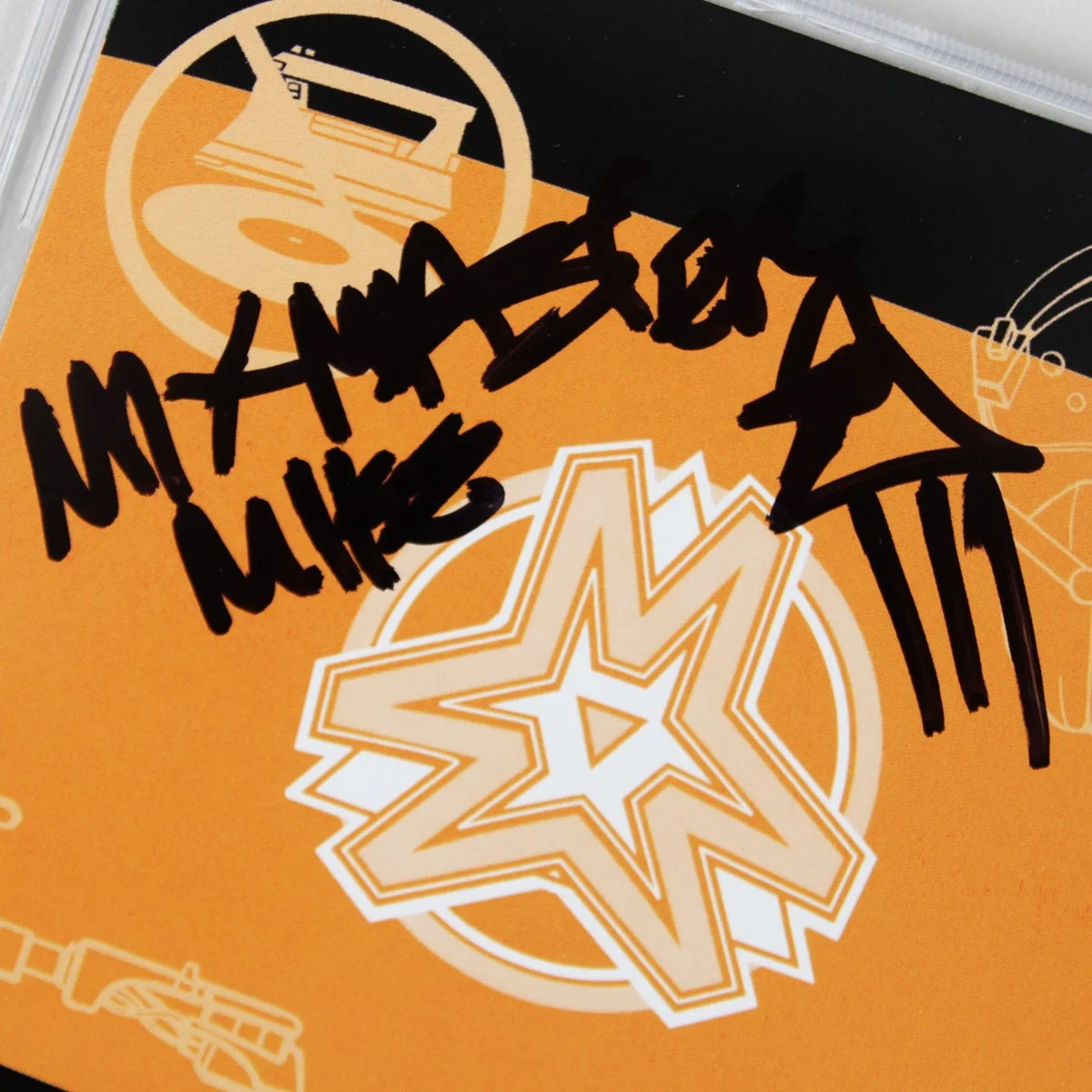 Mix Master Mike Signed CD Spin Psycle Autographed 2x - COA JSA, image 4