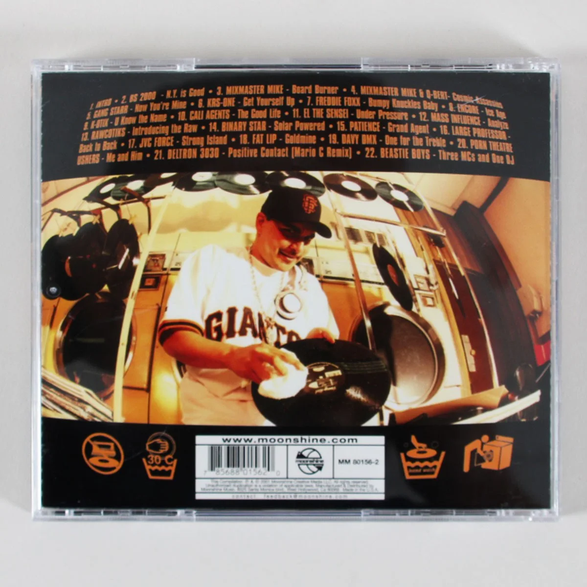 Mix Master Mike Signed CD Spin Psycle Autographed 2x - COA JSA, image 5