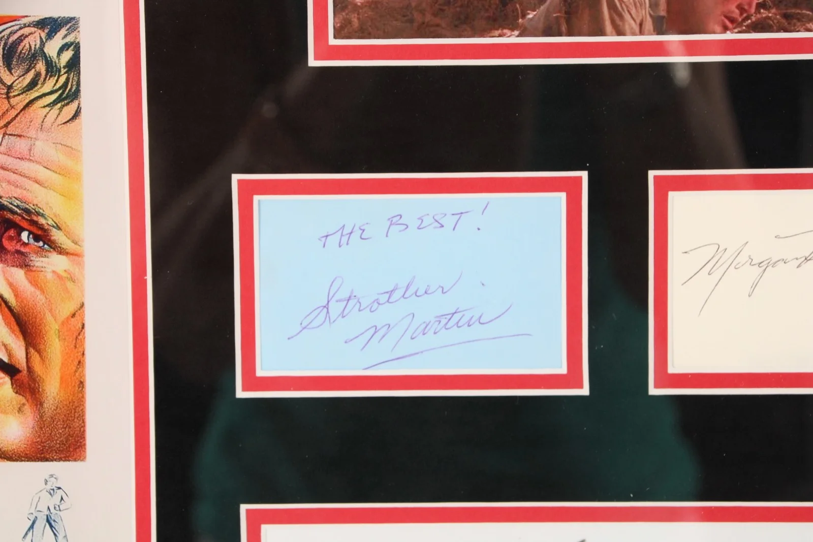 Cool Hand Luke Cast Signed Photo Display - COA JSA, image 4