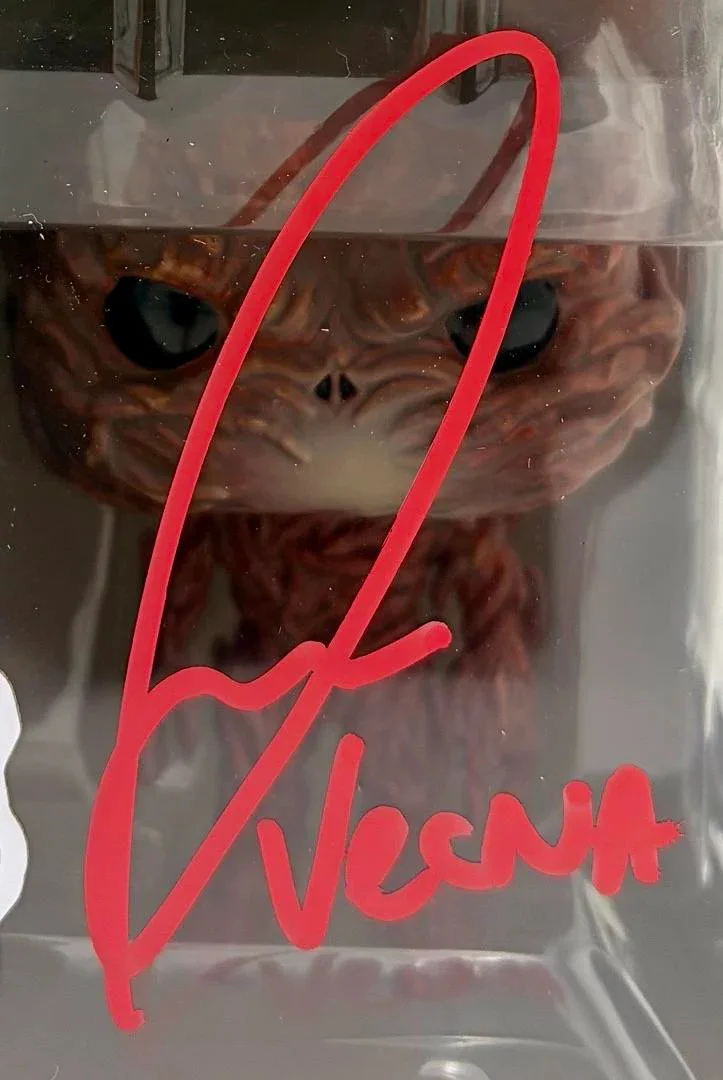 Jamie Campbell Bower signed "Vecna" Funko #1806 (Stranger Things)-OC Celebrity M, image 2
