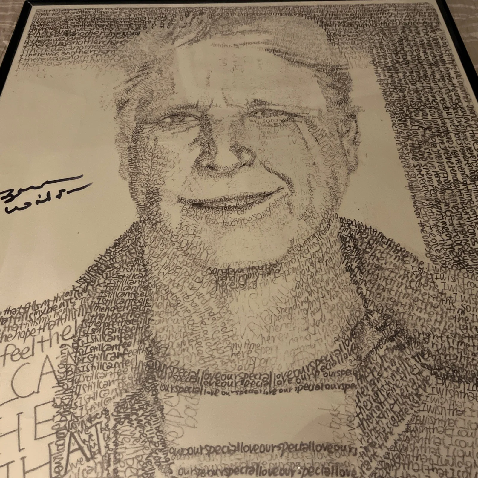 Brian Wilson SIGNED Portrait - Limited Edition #288/400 - Beach Boys Collectible, изображение 2