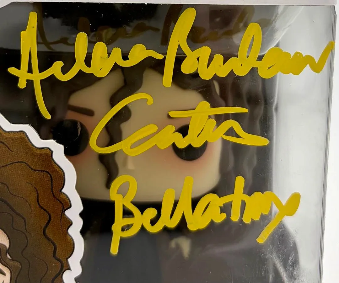 Helena Bonham Carter Signed Funko #35 Bellatrix w/char name (Harry Potter)- SWAU, изображение 2