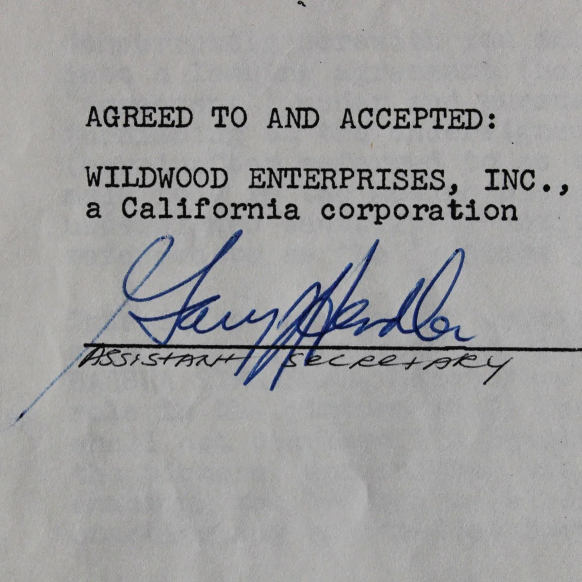 Robert Redford Signed Contract The Way We Were Movie Film 1972 - COA JSA, изображение 3