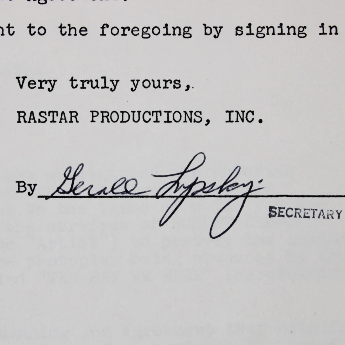 Robert Redford Signed Contract The Way We Were Movie Film 1972 - COA JSA, изображение 4
