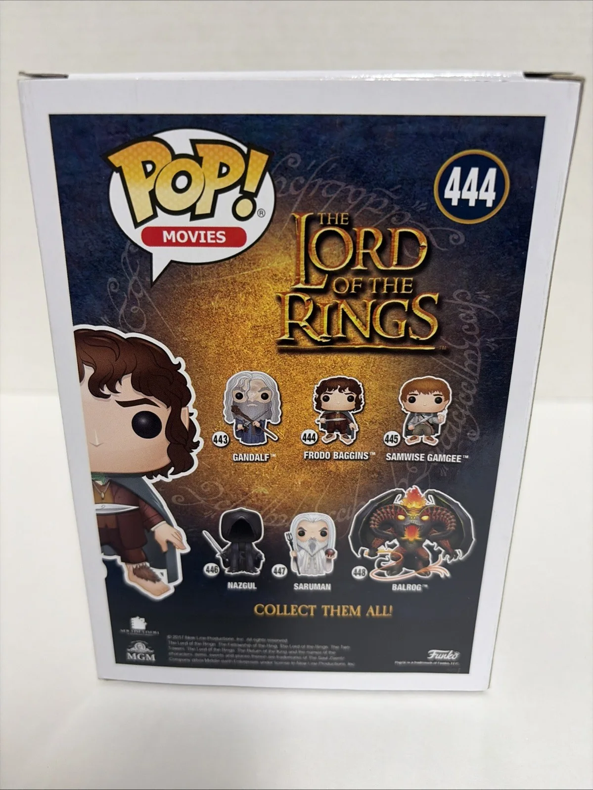 Elijah Wood — Elijah Wood Signed Frodo Baggins Funko Pop #444 (JSA) Lord of the Rings, изображение 3