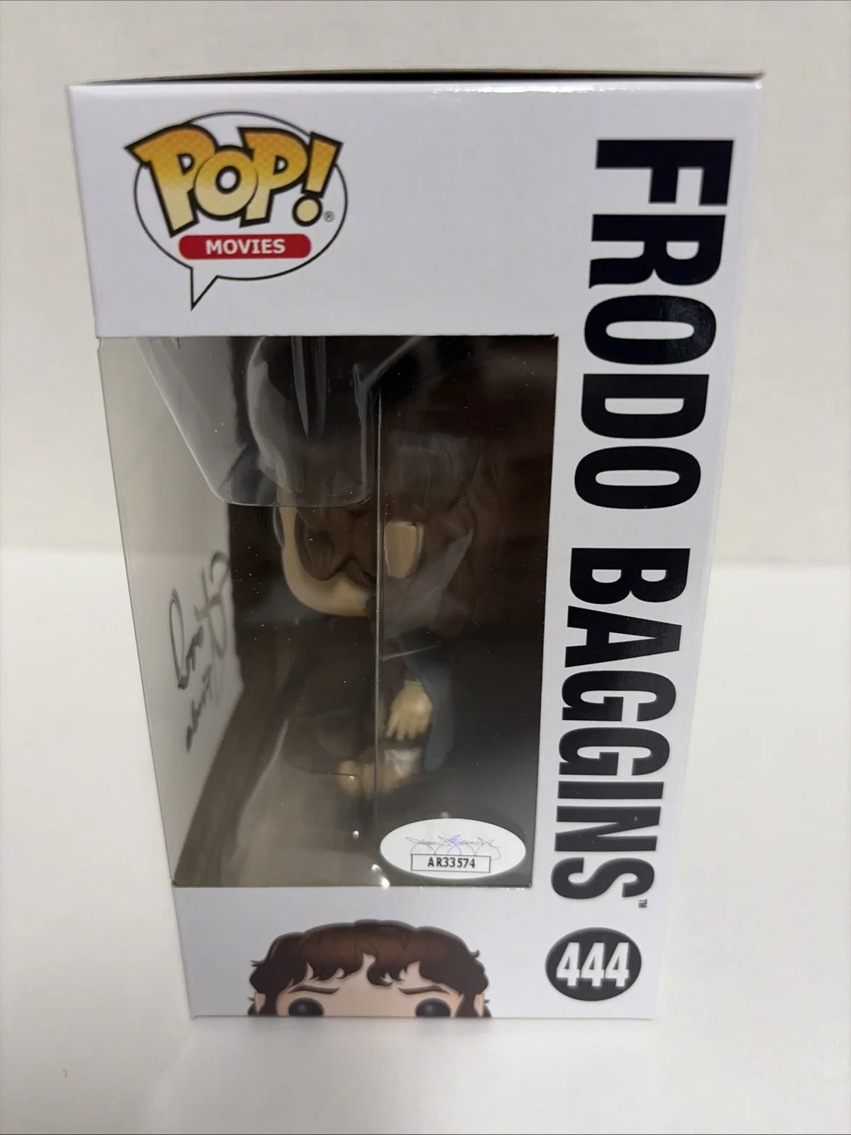 Elijah Wood — Elijah Wood Signed Frodo Baggins Funko Pop #444 (JSA) Lord of the Rings, изображение 4